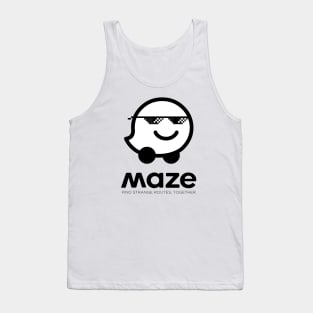 Maze-Waze Logo Spoof Tank Top